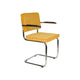 Zuiver Ridge Rib armstoel Yellow