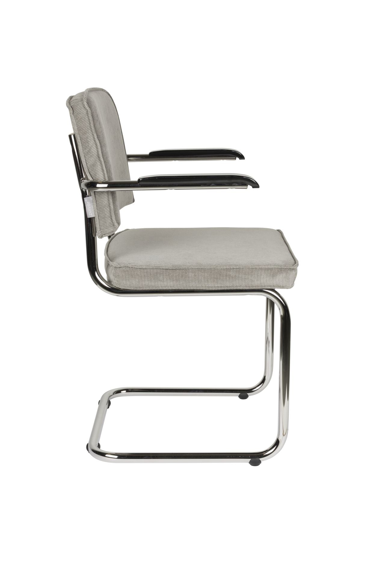 Zuiver Ridge Rib armstoel Cool Grey