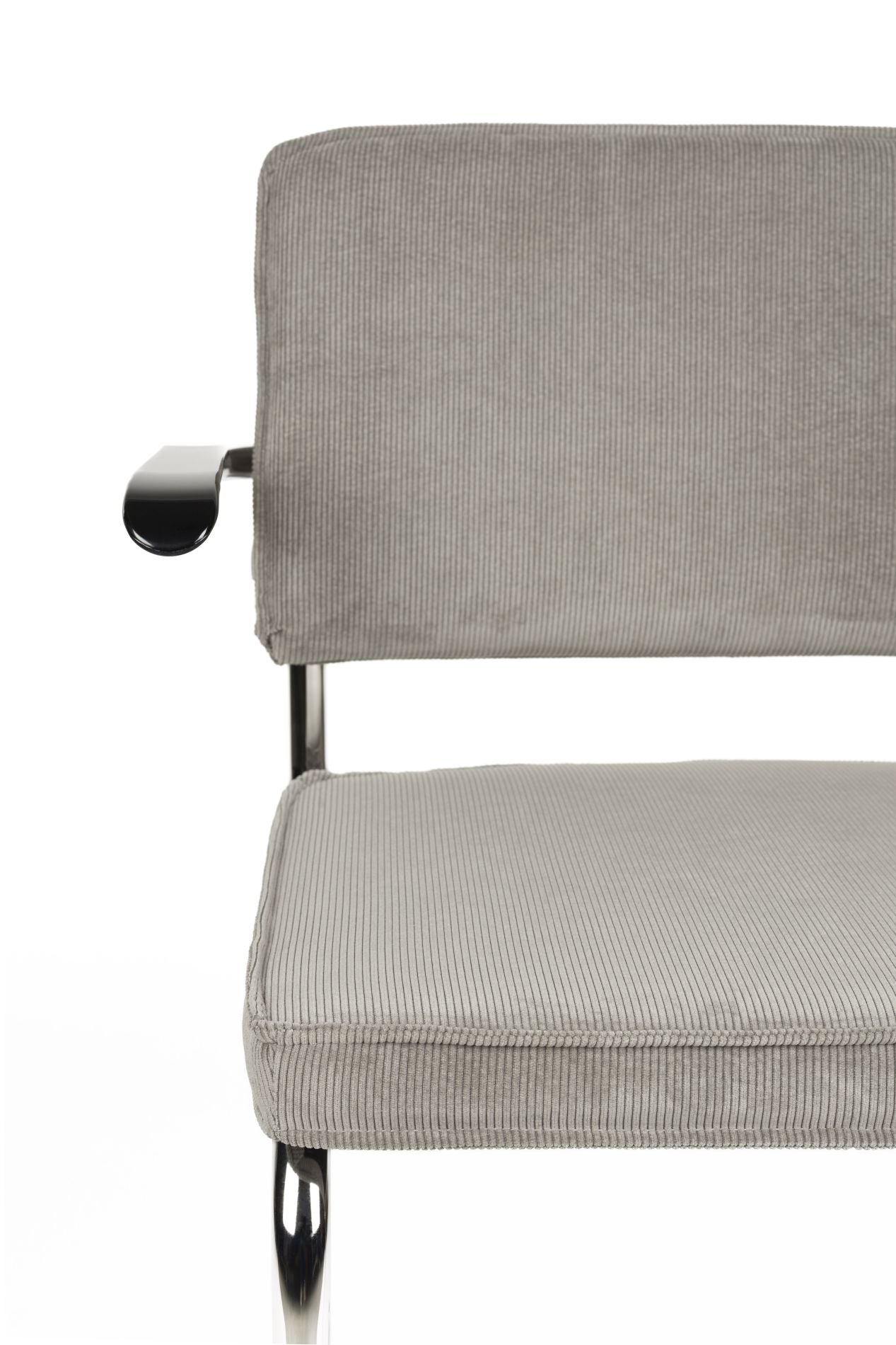Zuiver Ridge Rib armstoel Cool Grey