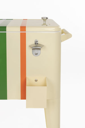 Zuiver Cooler Be Cool koelbox Stripes Lemon