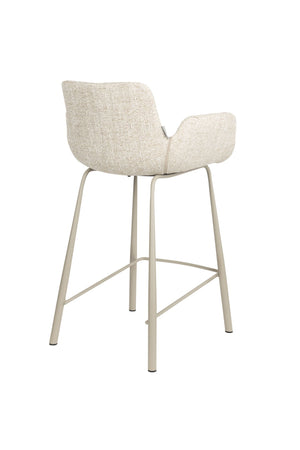 Zuiver Brit barkruk H68 Beige