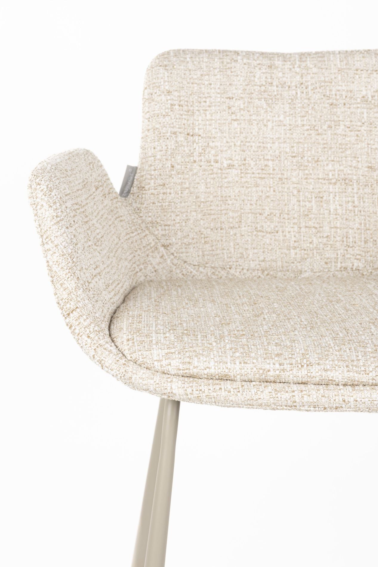 Zuiver Brit barkruk H68 Beige