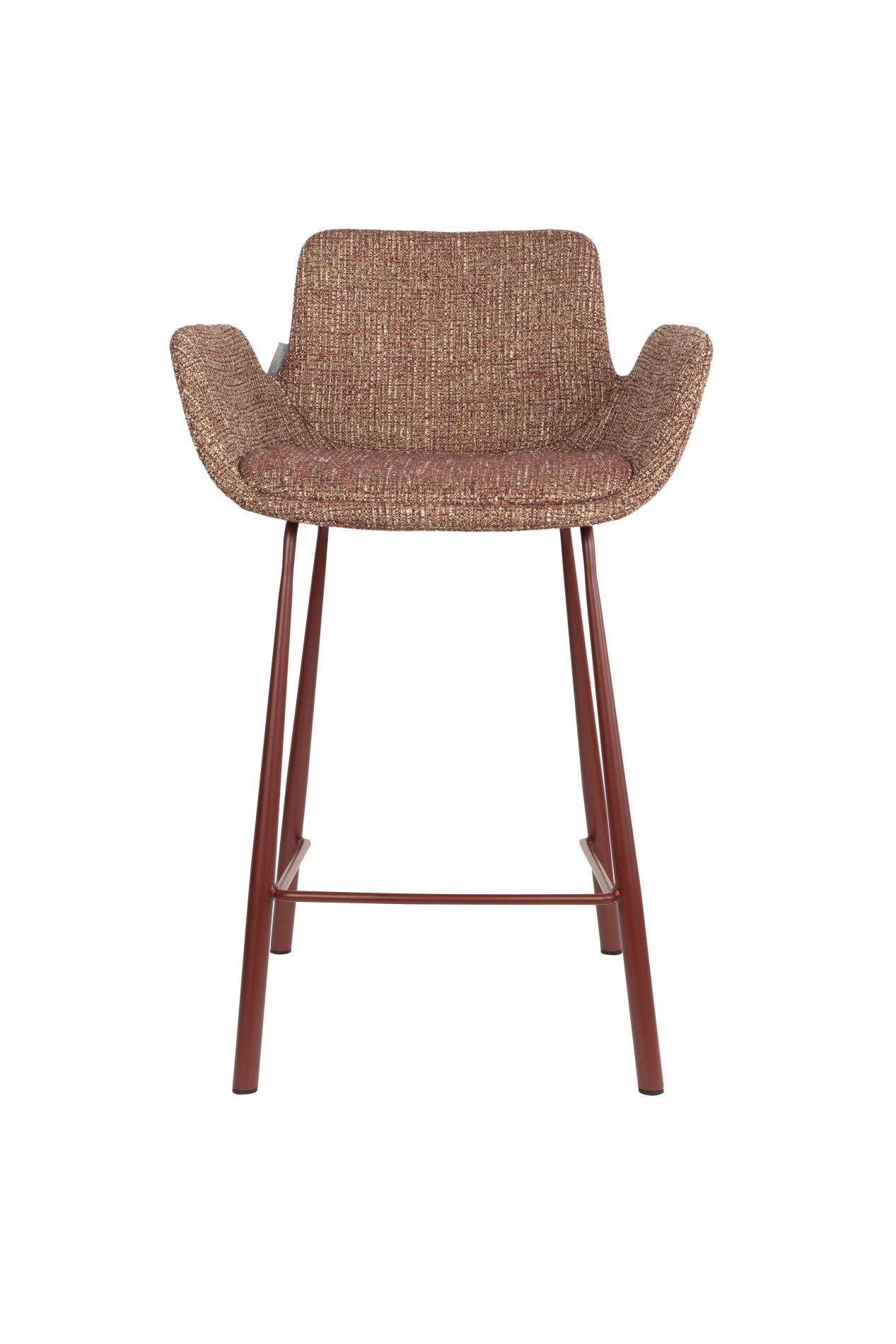 Zuiver Brit barkruk H68 Rood