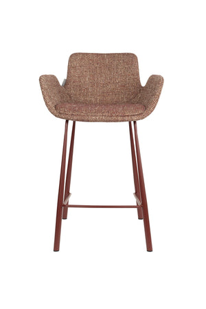 Zuiver Brit barkruk H68 Rood