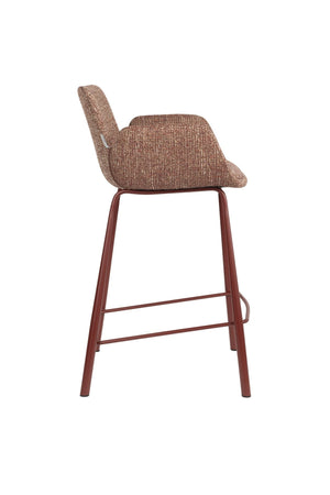 Zuiver Brit barkruk H68 Rood