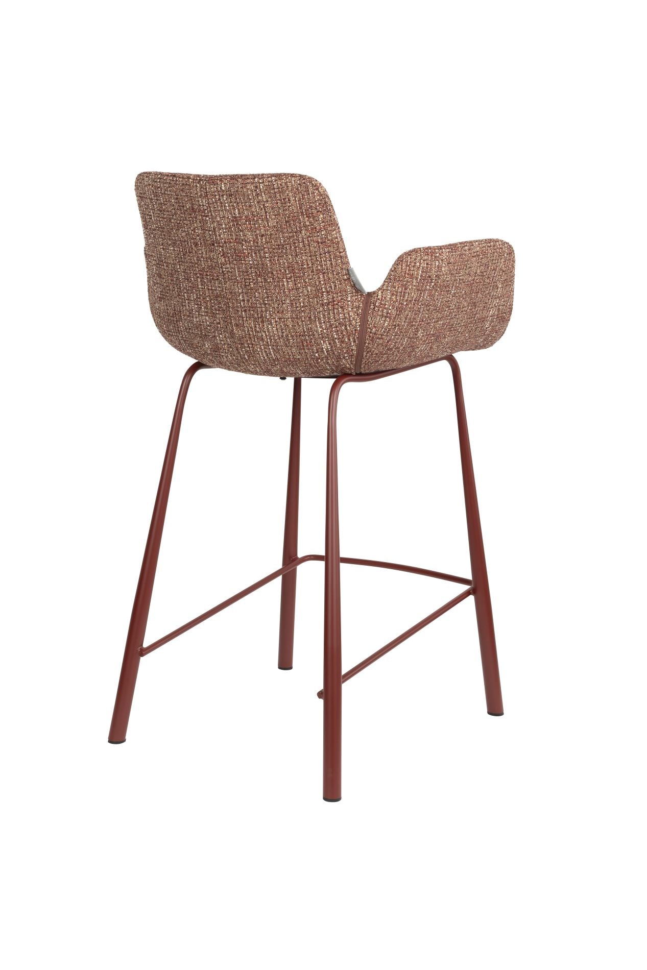 Zuiver Brit barkruk H68 Rood