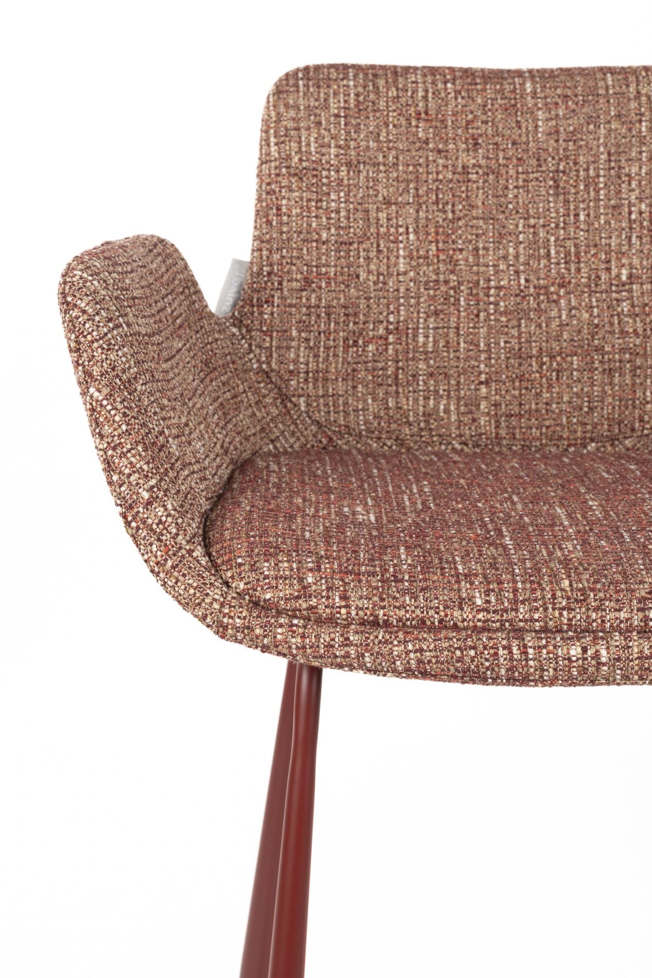 Zuiver Brit barkruk H68 Rood