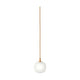 Muuto Rime hanglamp Ø12 cm Orange