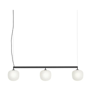 Muuto Rime Rail hanglamp Black