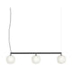 Muuto Rime Rail hanglamp Black