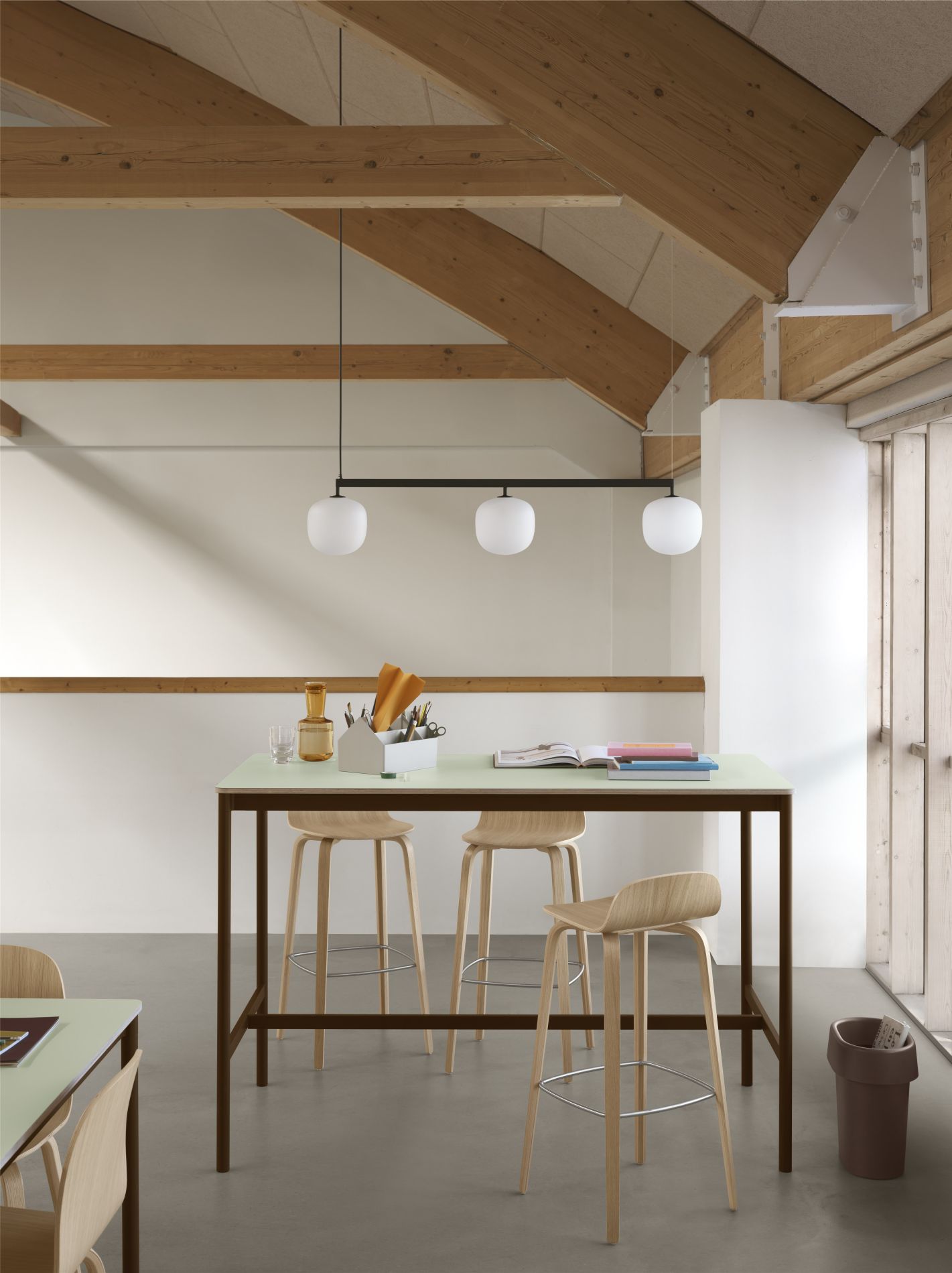 Muuto Rime Rail hanglamp Black
