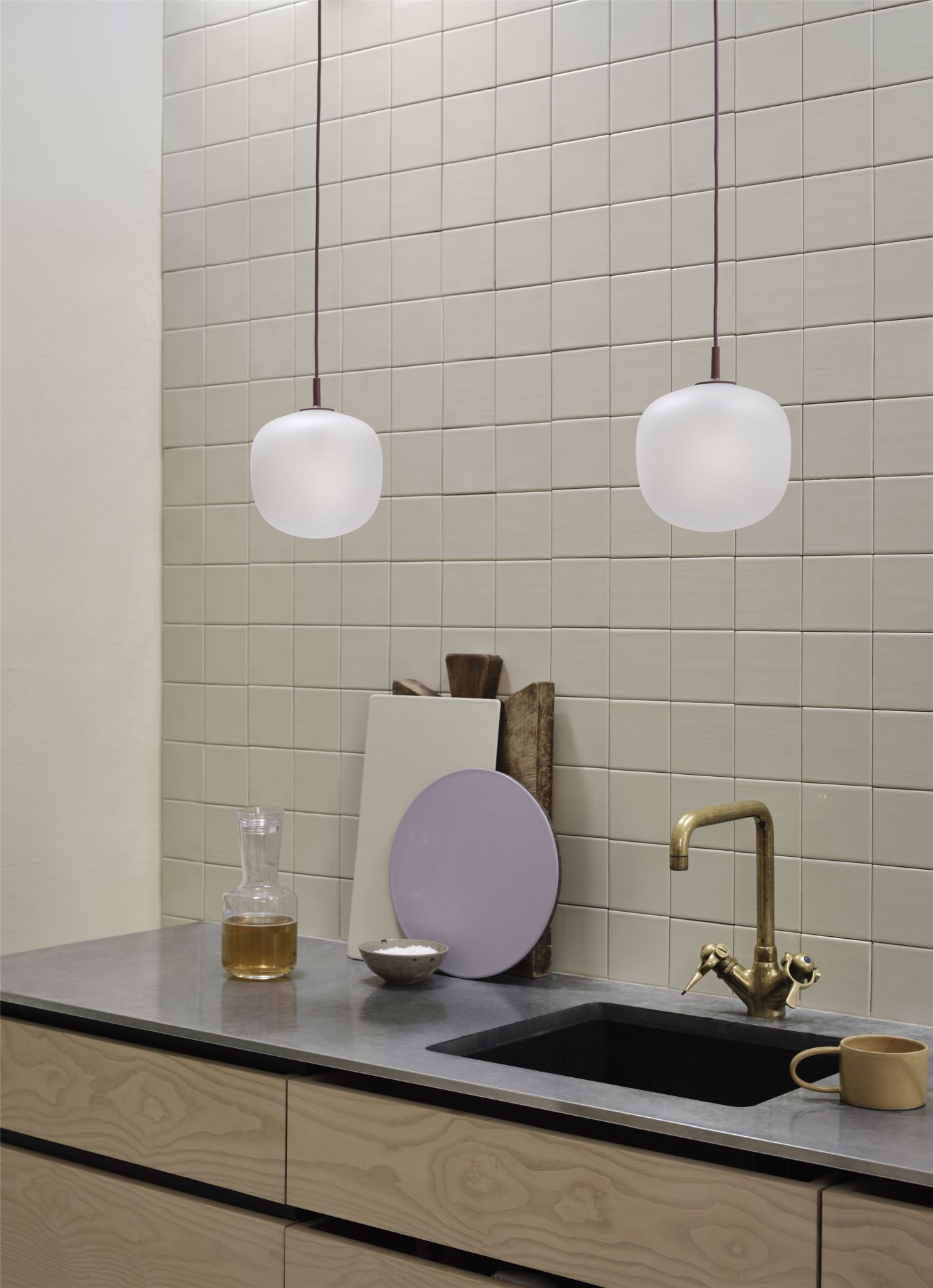 Muuto Rime hanglamp Ø18 cm Orange