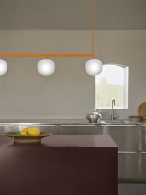 Muuto Rime Rail hanglamp Orange