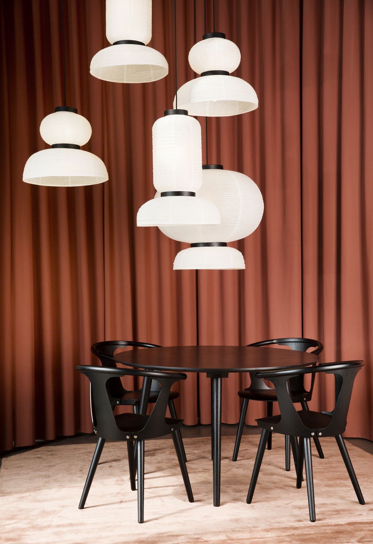 &Tradition Formakami JH3 hanglamp Ivory White