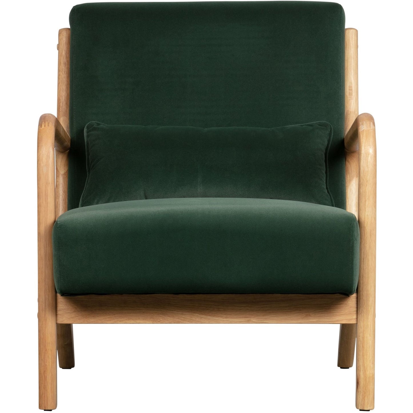 WOOOD Mark fauteuil velvet Flesgroen