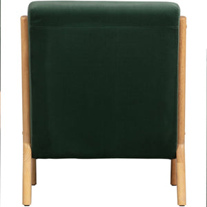 WOOOD Mark fauteuil velvet Flesgroen