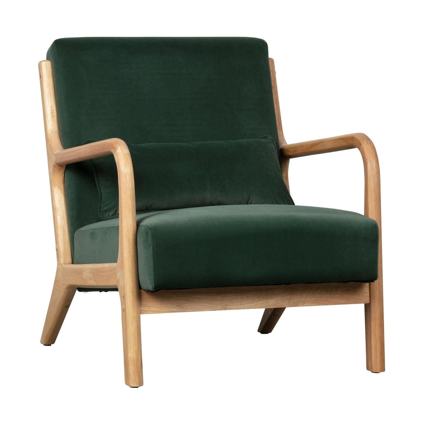 WOOOD Mark fauteuil velvet Flesgroen