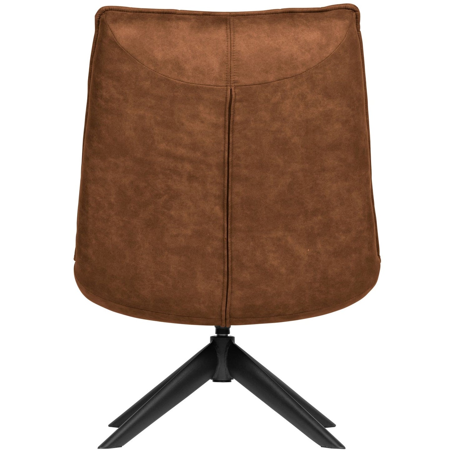 WOOOD Jouke fauteuil leerlook Cognac