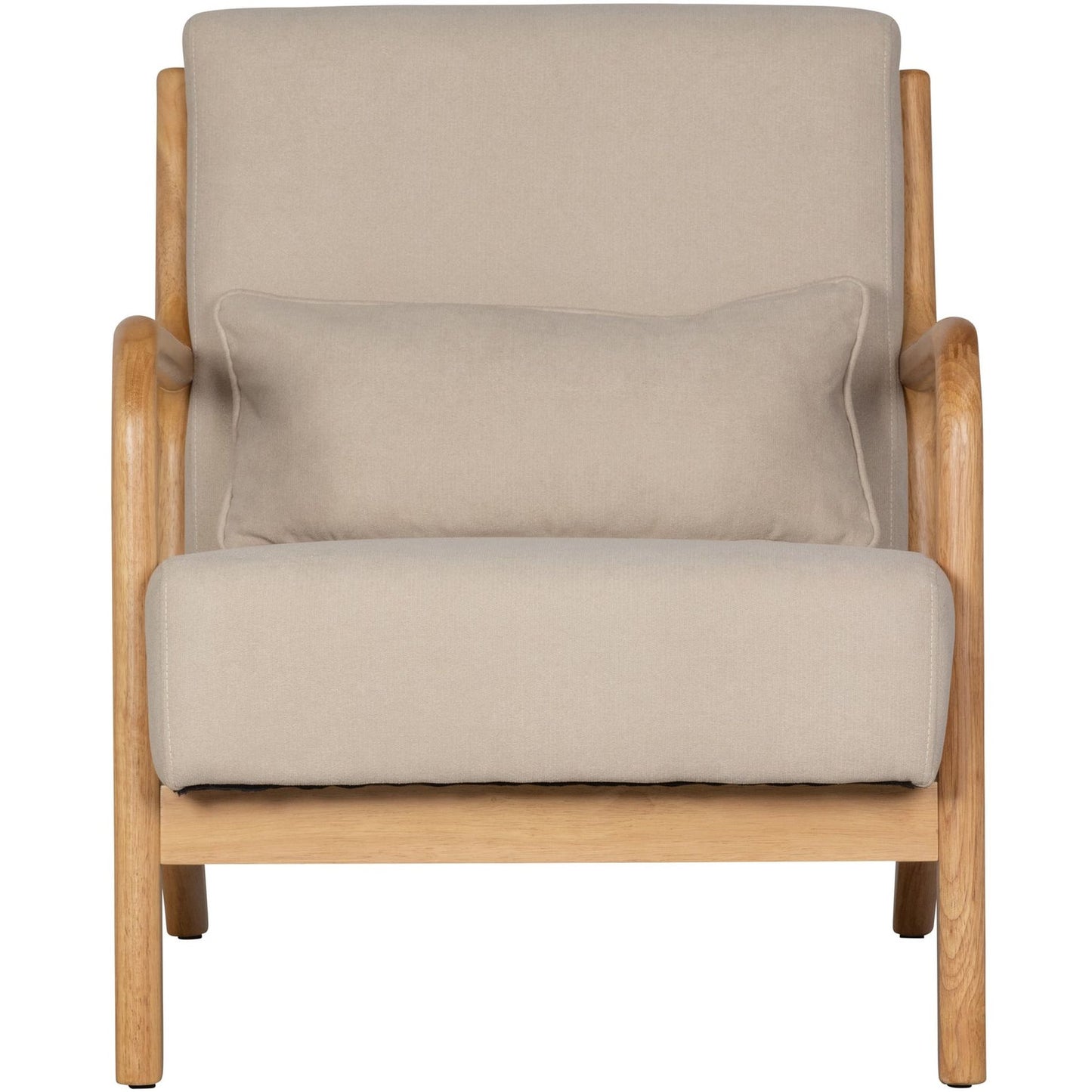 WOOOD Mark fauteuil geweven Naturel