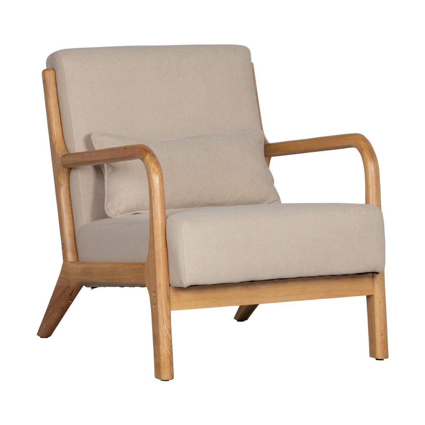 WOOOD Mark fauteuil geweven Naturel