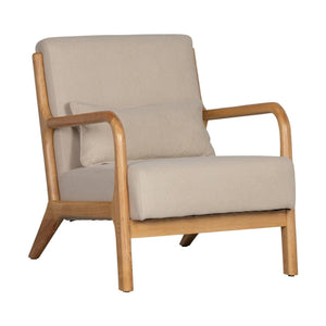WOOOD Mark fauteuil geweven Naturel