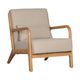 WOOOD Mark fauteuil geweven Naturel