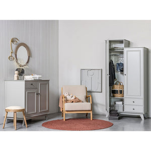WOOOD Mark fauteuil geweven Naturel