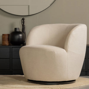 WOOOD Serra fauteuil Off-white