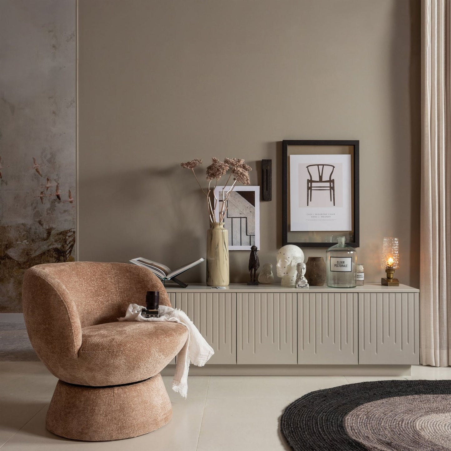WOOOD Shuffle fauteuil Naturel