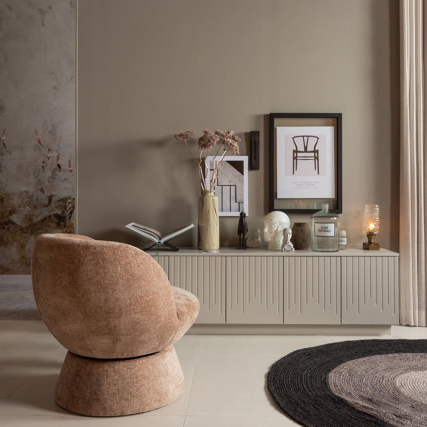 WOOOD Shuffle fauteuil Naturel
