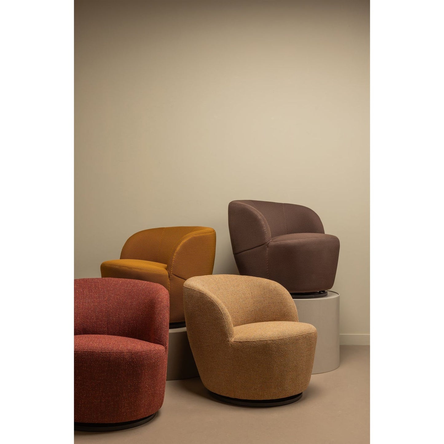 WOOOD Serra fauteuil Naturel Melange