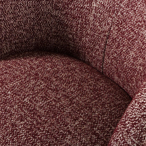 WOOOD Serra fauteuil Bordeau Melange
