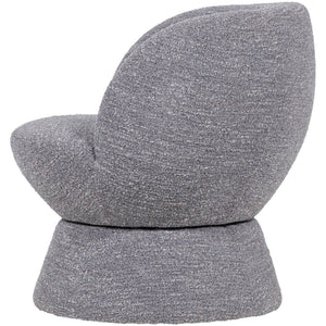 WOOOD Shuffle fauteuil Grijs Melange