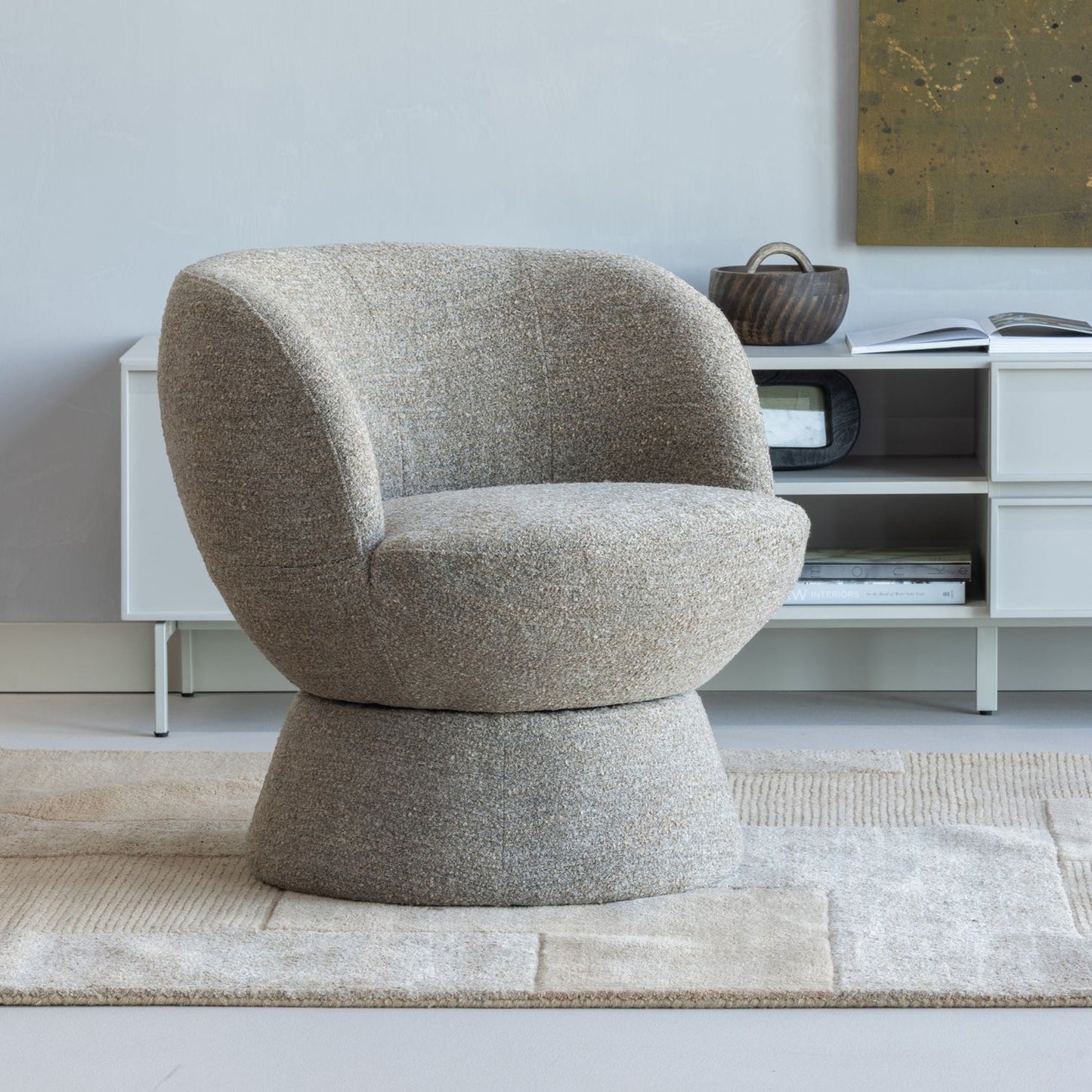 WOOOD Shuffle fauteuil Naturel Melange