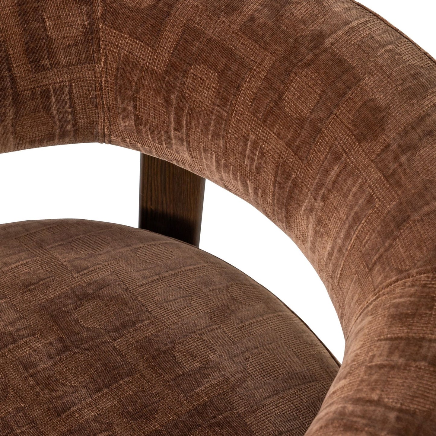 WOOOD Foon fauteuil Bruin