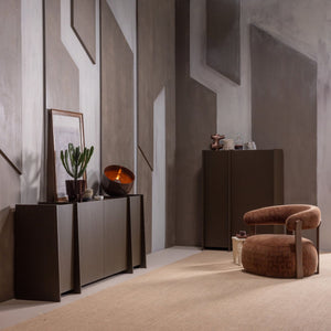 WOOOD Foon fauteuil Bruin