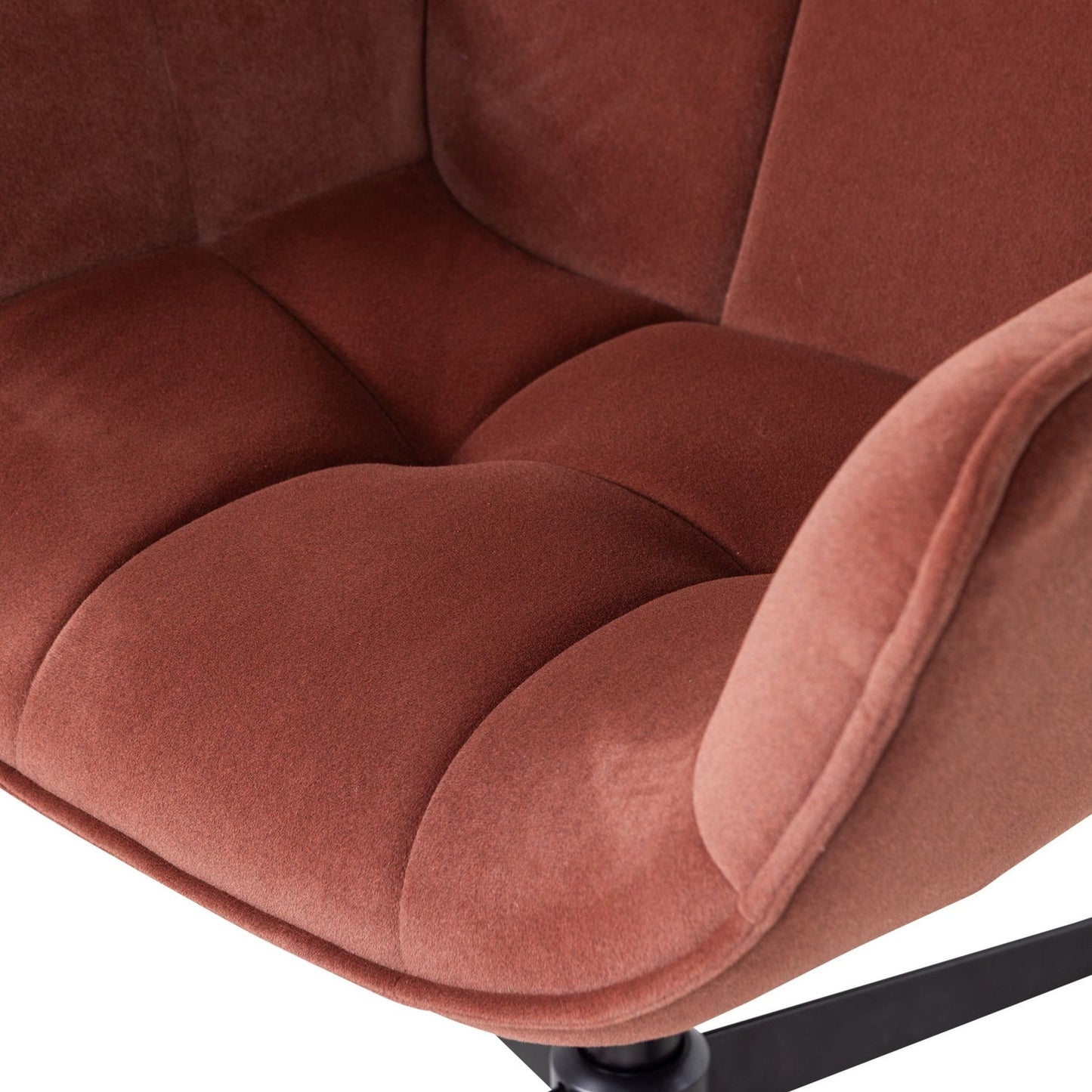WOOOD Wibo fauteuil Bruinrood