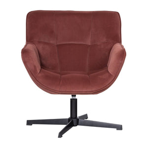 WOOOD Wibo fauteuil Bruinrood