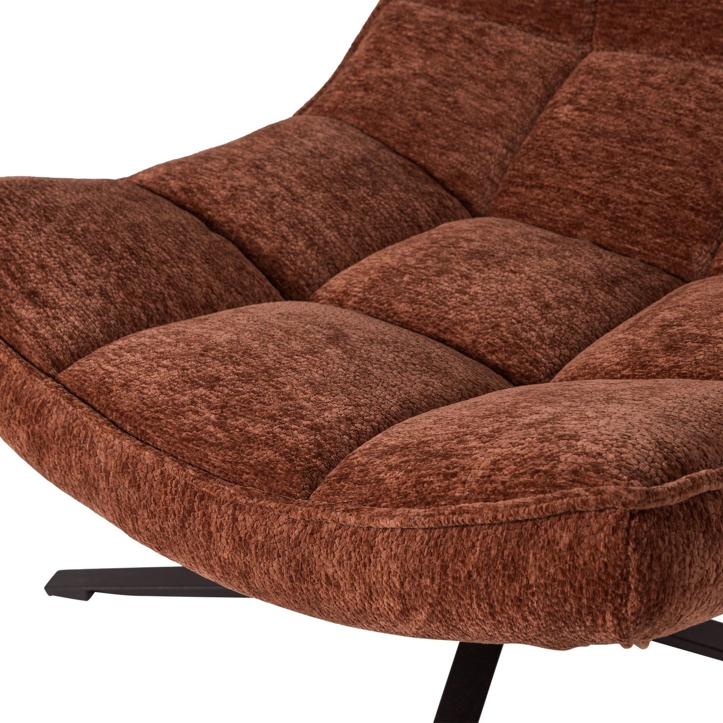 WOOOD Maudi fauteuil chenille Bruin