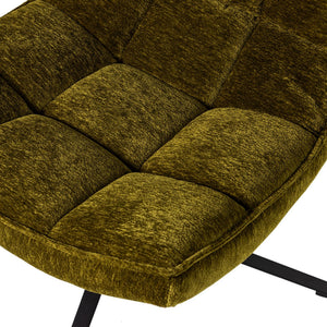 WOOOD Maudi fauteuil chenille Groen
