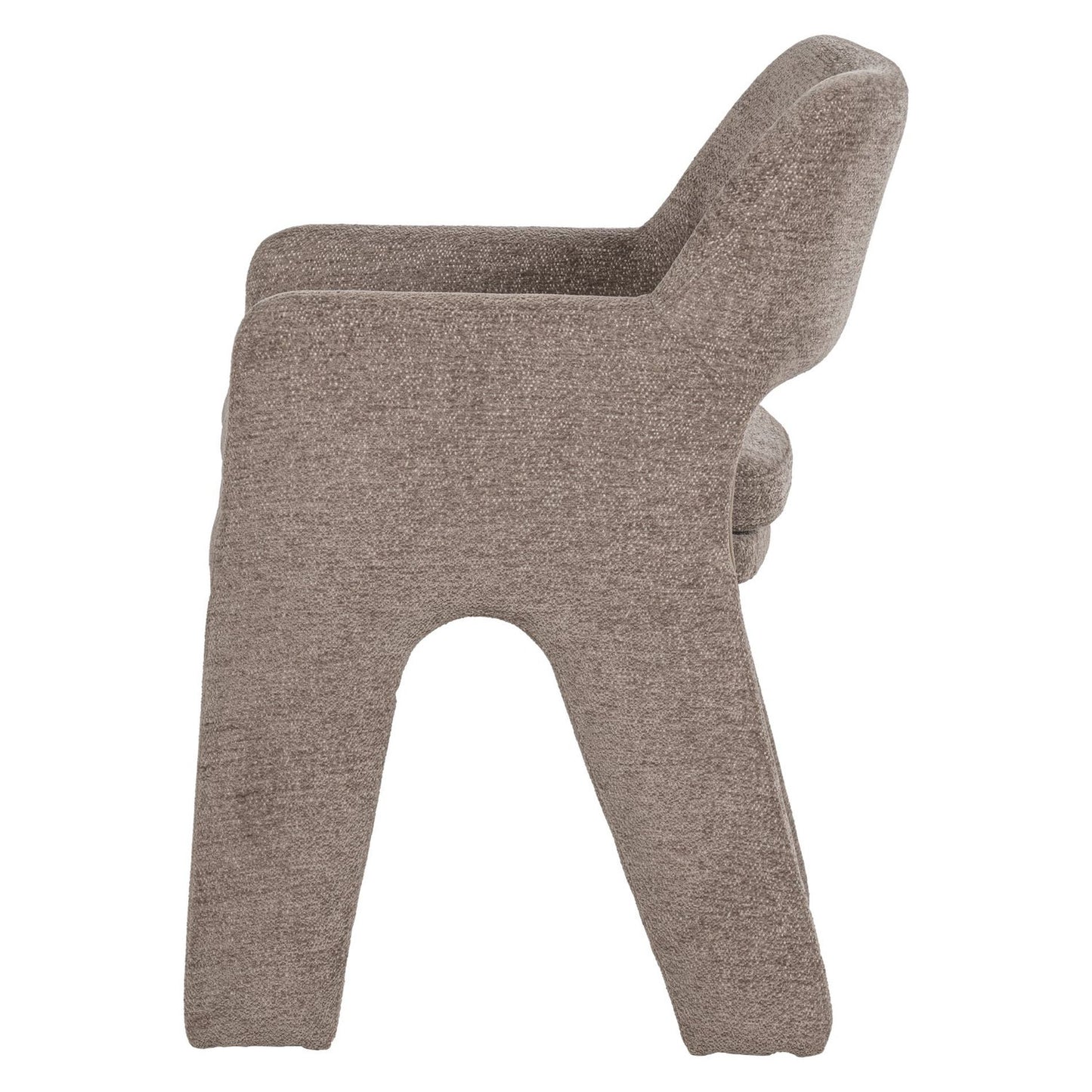 vtwonen Bigfoot eetkamerstoel Taupe