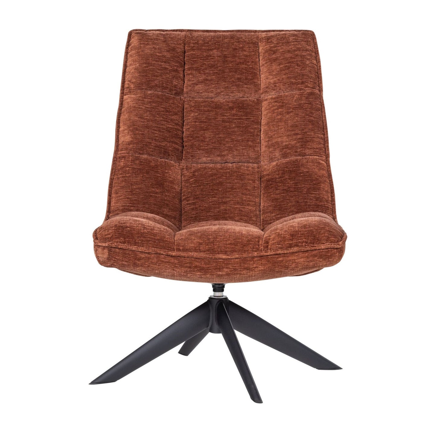 WOOOD Jouke fauteuil chenille Roestbruin