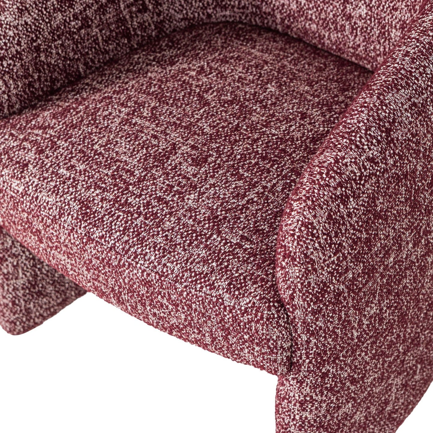 WOOOD Cordo eetkamerstoel Bordeaux Melange