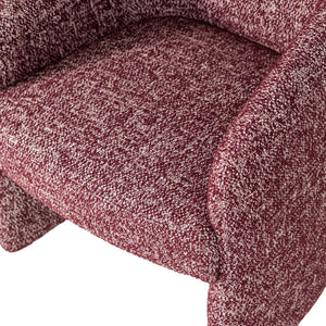 WOOOD Cordo eetkamerstoel Bordeaux Melange