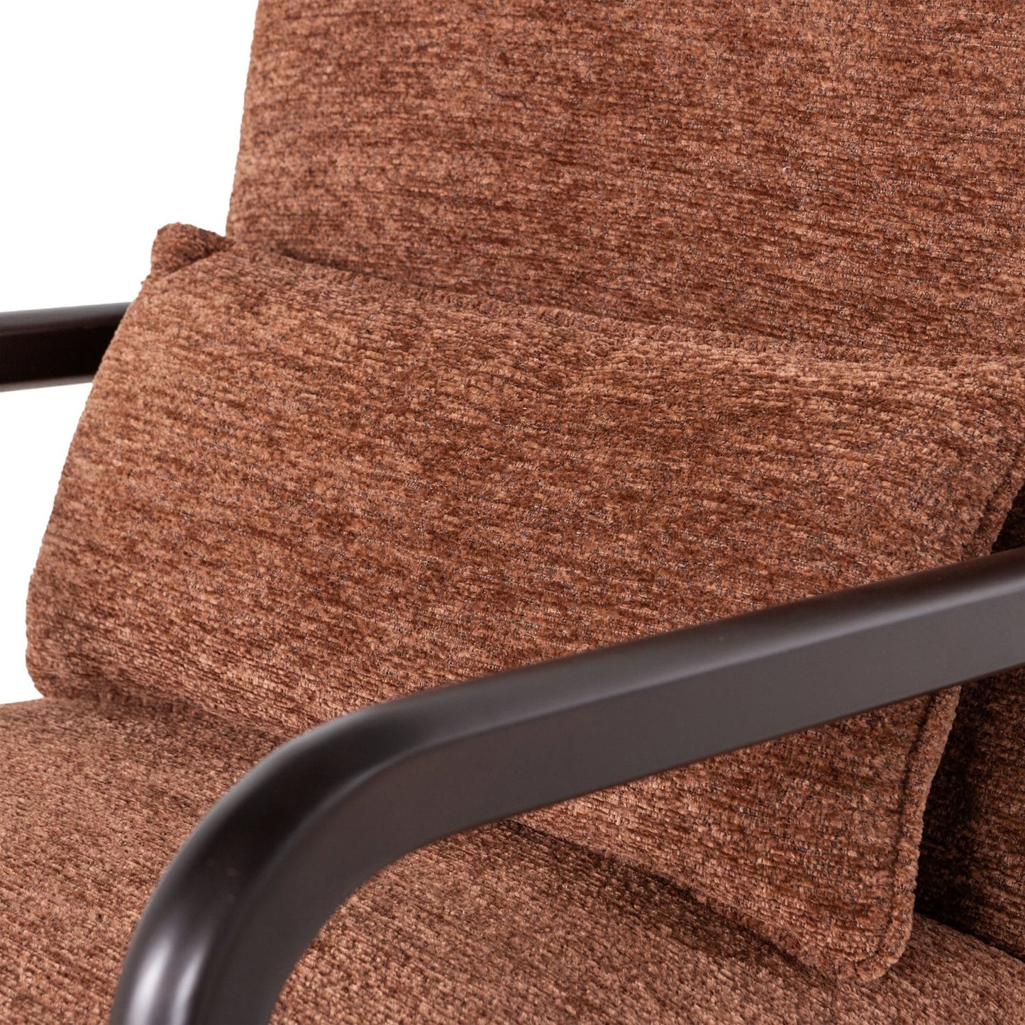 WOOOD Mark fauteuil chenille Bruin