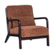 WOOOD Mark fauteuil chenille Bruin
