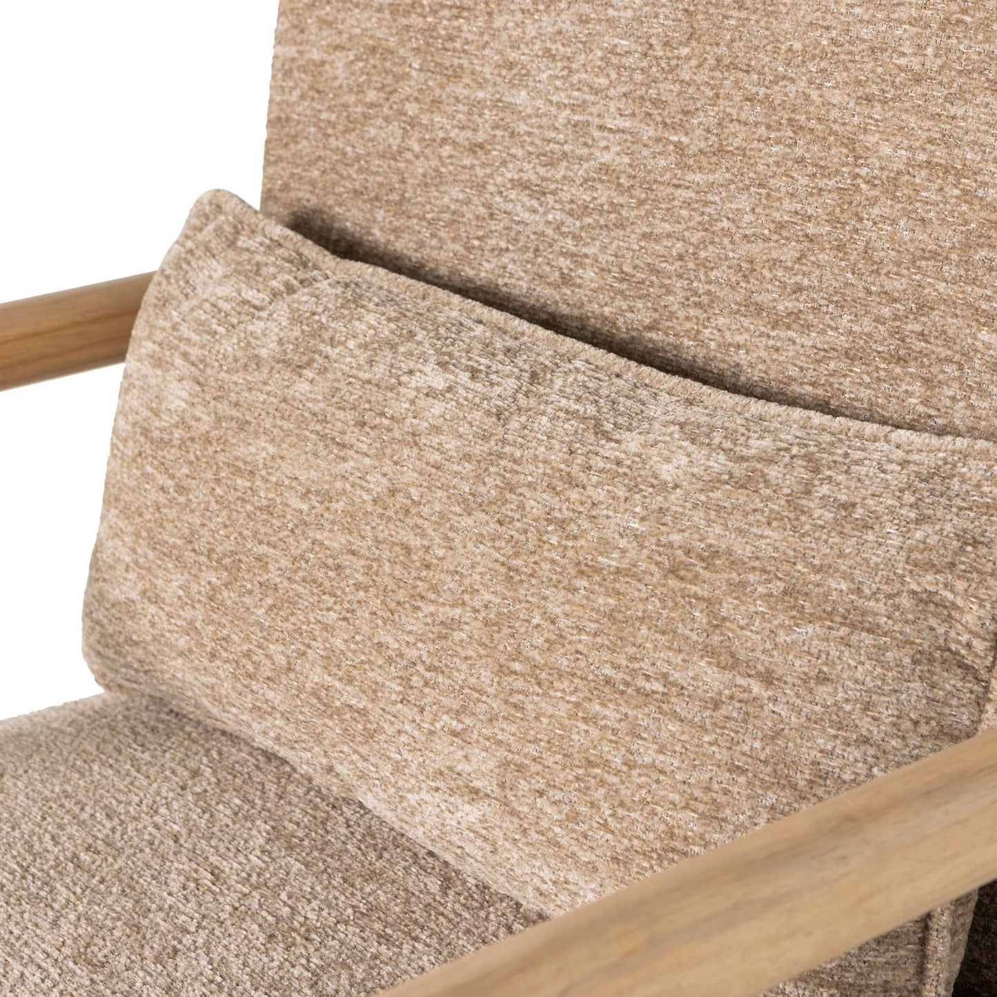 WOOOD Mark fauteuil chenille Zand