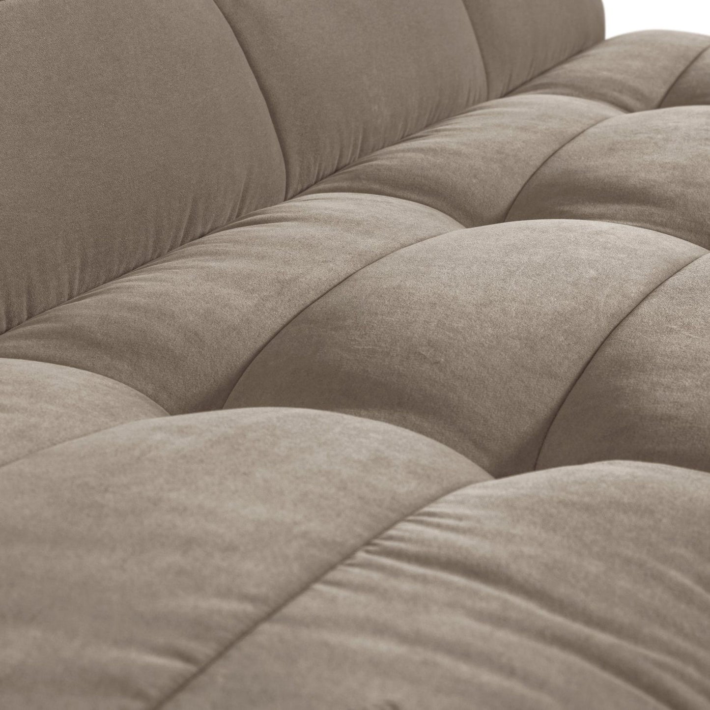 vtwonen Cluster eetkamerbank velvet Taupe