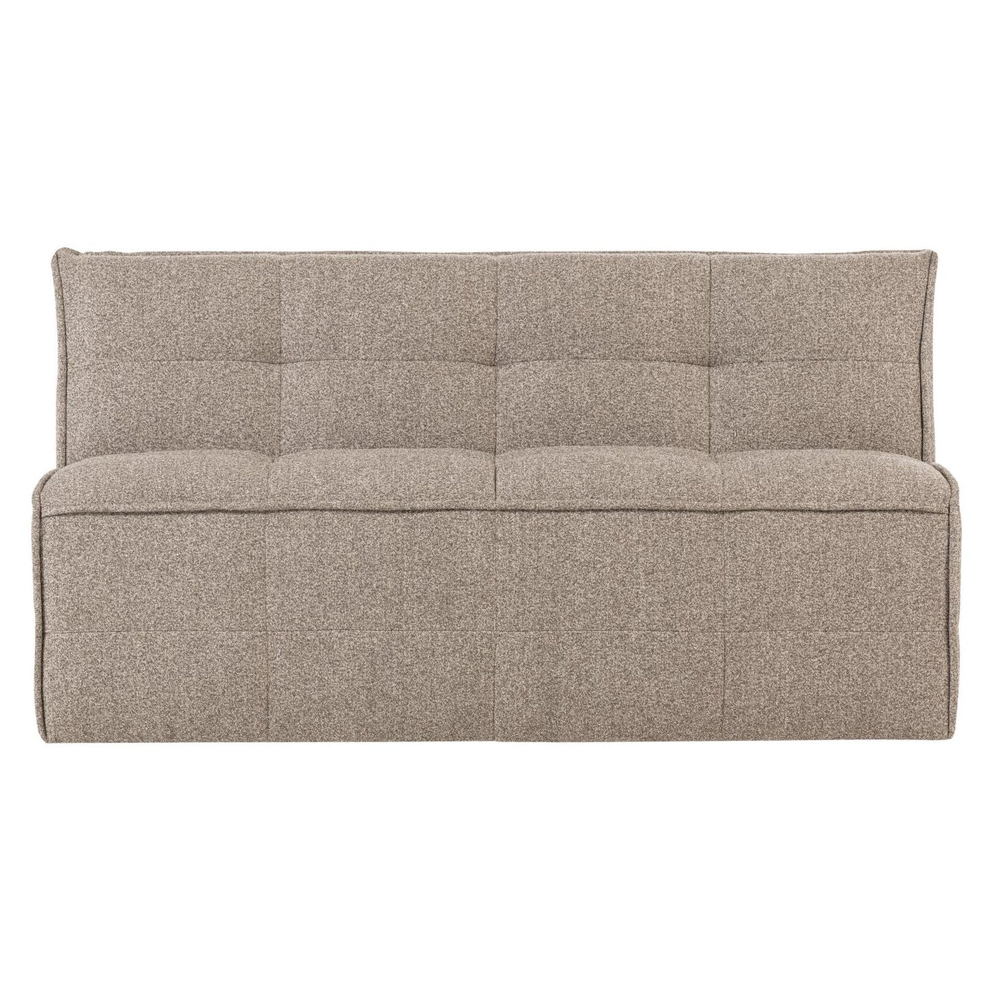 vtwonen Cluster eetkamerbank bouclé Khaki/Bruin
