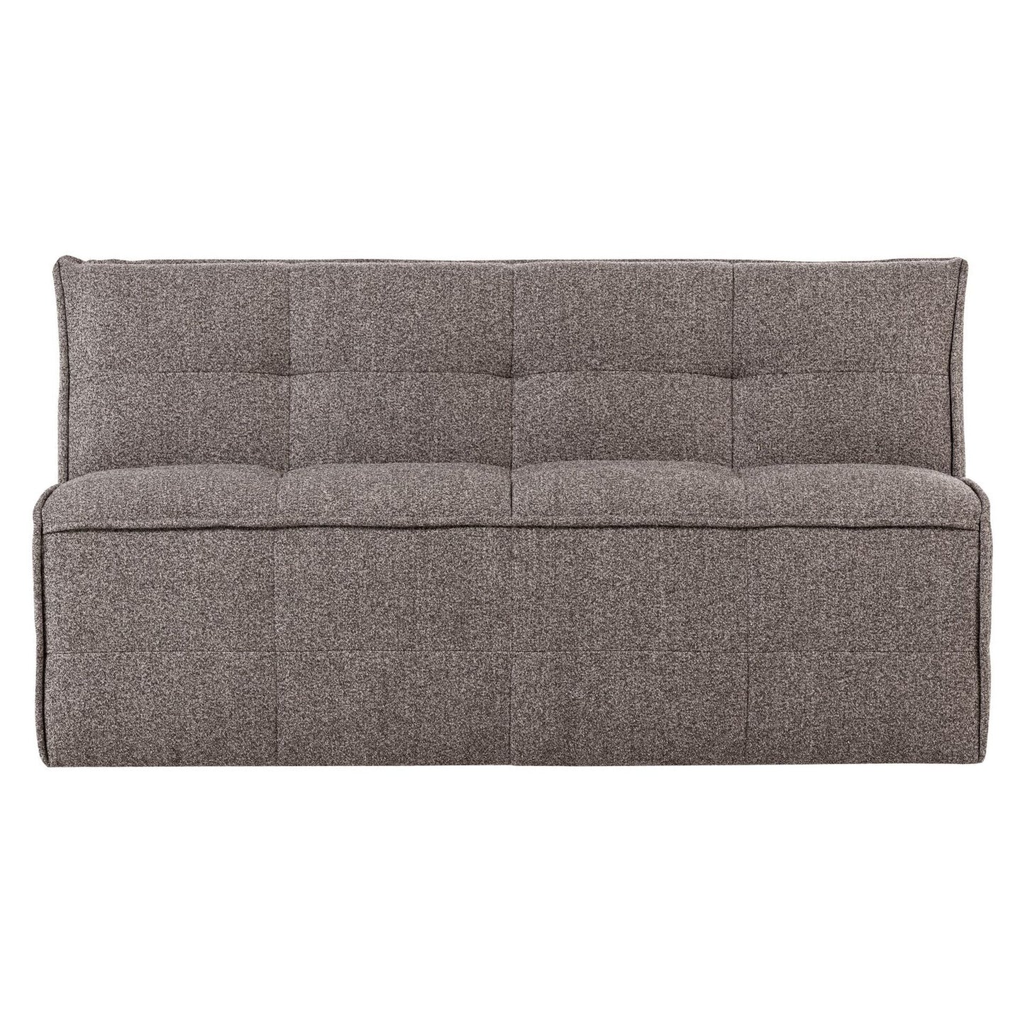 vtwonen Cluster eetkamerbank bouclé Middenbruin